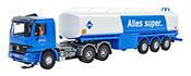 H0 MB ACTROS 3-axle tractor with ARAL tanker semitrailer, basic, functional model (Viessmann CarMotion)