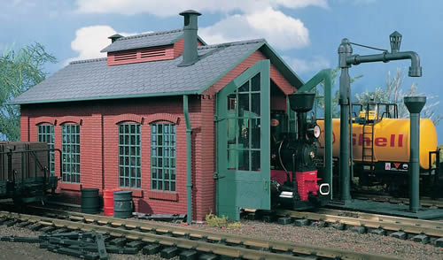 Vollmer 1251 - Single engine shed