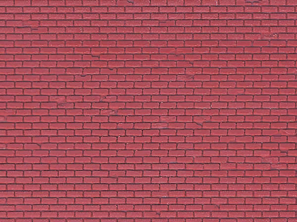 Vollmer 46033 - Wall plate brick of plastic