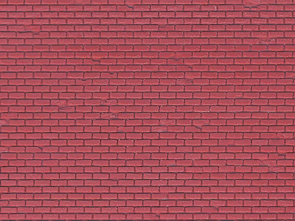Vollmer 47349 - Roof panel brick of plastic