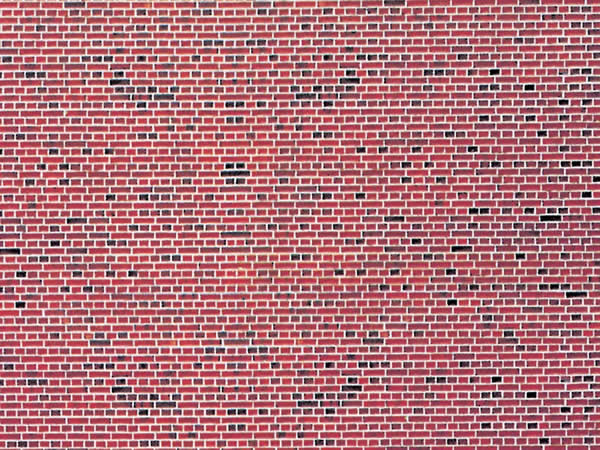 Vollmer 47361 - Wall plate red brick of cardboard