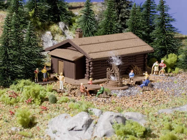 Vollmer 47727 - BBQ area with hut