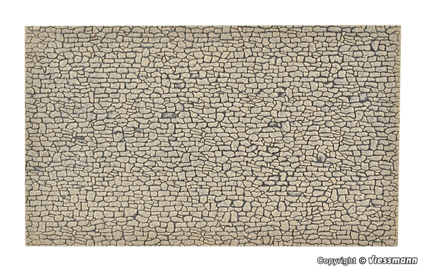 Vollmer 48224 - Wall plate Stone quarry stone, L 27.5 x W 16 cm