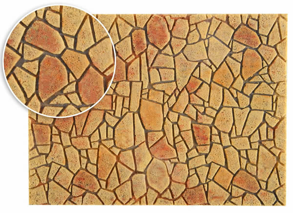 Vollmer 48727 - Polygonal stone plate , Mediterranean