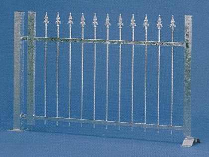 Vollmer 5008 - Iron Fence (silver)