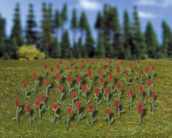 Vollmer 5121 - Tulips (red)