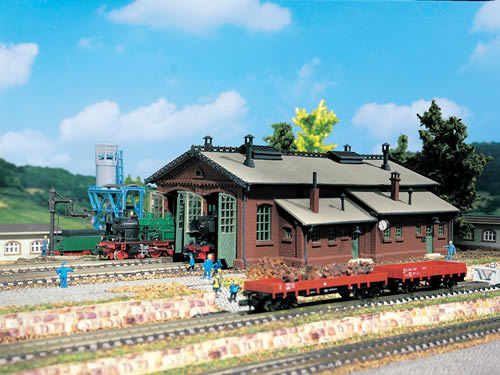 Vollmer 7608 - Engine shed double track
