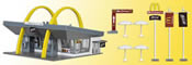 McDonald`s fast food restaurant with McDrive