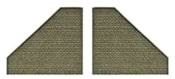 Retaining wall, suitable for 48100, 2 pieces