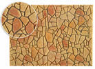 Polygonal stone plate , Mediterranean