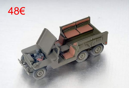 Wespe 35048 - WILLYS MT-TUG 6x6 SUPER JEEP