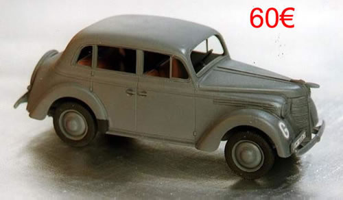 Wespe P35005 - OPEL KADETT 1938 - PAINTED