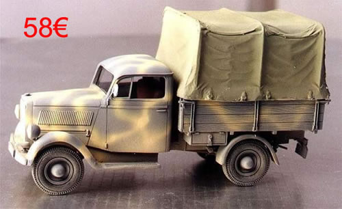 Wespe P35010 - OPEL TRUCK 1Ton - PAINTED