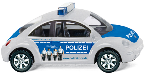 Wiking 10444 - VW New Beetle Police