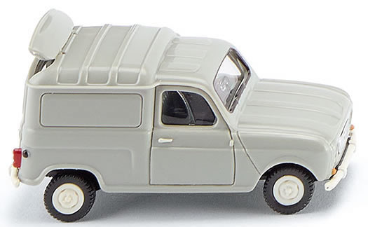 Wiking 22501 - Renault R4 Box Van gray