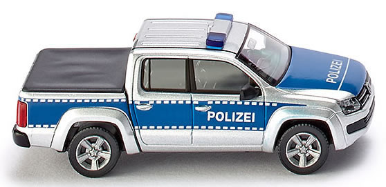 Wiking 31106 - VW Amarok CrwCb P/U Poliz