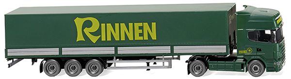 Wiking 51804 - Scania Flatbed Rinnen