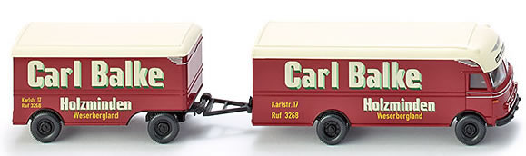 Wiking 54002 - Furniture Truck Carl Balk