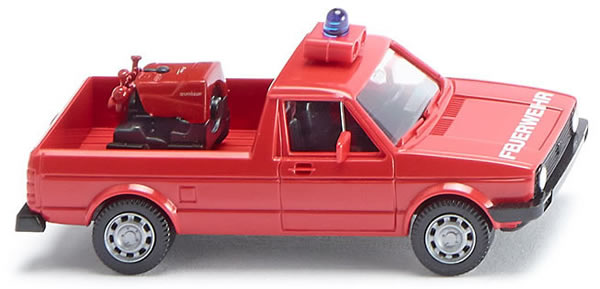 Wiking 60123 - VW Caddy w/Pump Fire Srvc