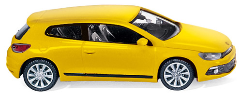 Wiking 7302 - VW Scirocco sunny yellow