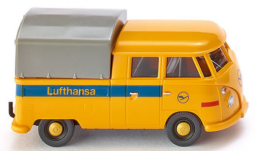 Wiking 78904 - VW T1 Dbl Cab Lufthansa
