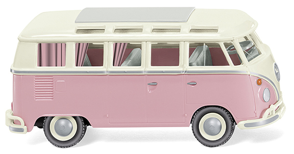 Wiking 79720 - VW T1 Bus white/pink