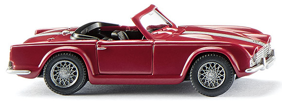 Wiking 81505 - Triumph TR4 red