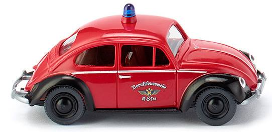 Wiking 86137 - VW Beetle Berufsfeuerwehr