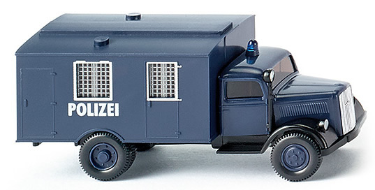 Wiking 86435 - Opel Blitz Police Trnsprt