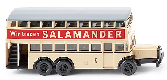 Wiking 87304 - Dbl Deck Bus Salamander