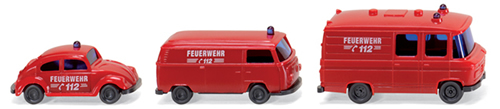Wiking 93449 - Fire Service Vehicles 3/