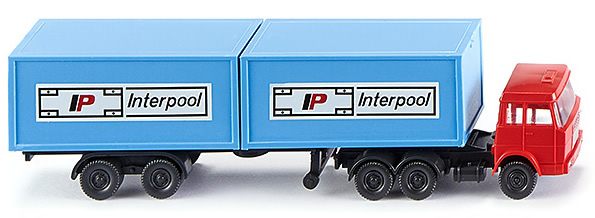 Wiking 95002 - Container T/T Interpool