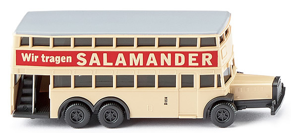 Wiking 97303 - Dbl Deck Bus Salamander